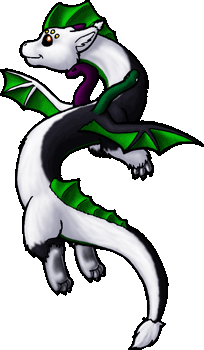 [ Zen-and-Green Dire; image © Phoenix of Abstract Destiny ]