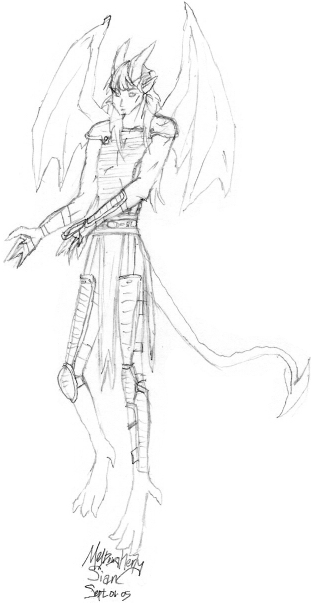 [ The demon Sian; image © me, Neishai ]