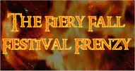 Fiery Fall Festival Frenzy banner