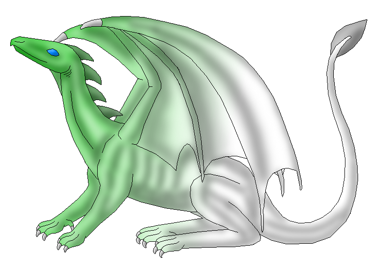 Green-White Eyaraith's image (c) Shiolar of White River Weyr and used with permission