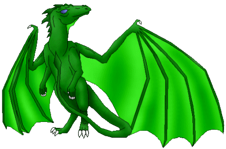 Green Steinspruth's weyrling image used with permission and (c) Falora and distributed with permission by Sara 